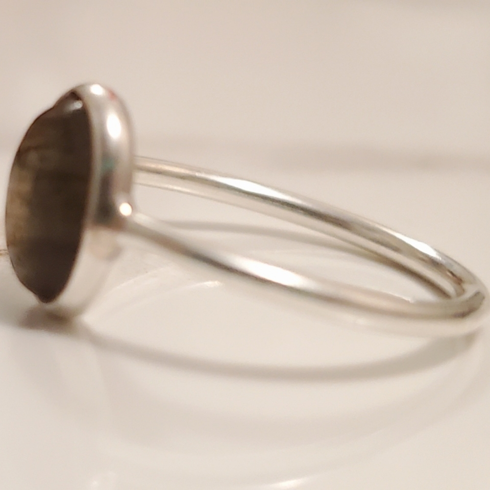 Labradorite Silver Ring - image 6